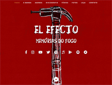 Tablet Screenshot of elefecto.com.br